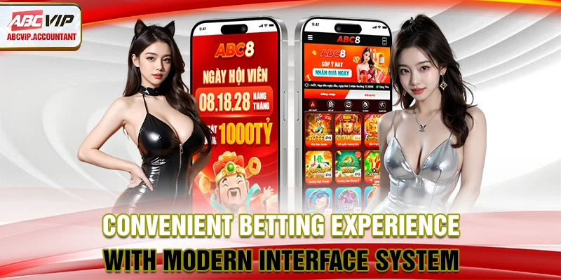 Convenient betting experience with modern interface system Convenient betting experience with modern interface system